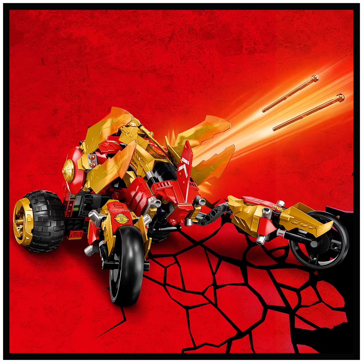 LEGO Ninjago Kai's Golden Dragon Raider 71773