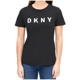 DKNY Women's Logo Tee - Black