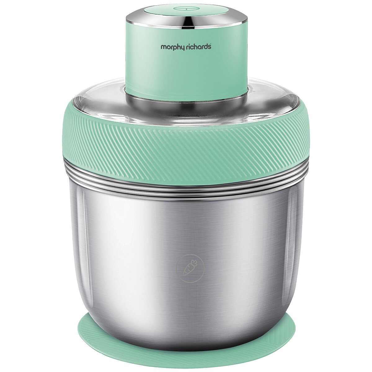 Morphy Richards Electric Chopper with 3 bowls + Accessories Spearmint Green MRCH35SG