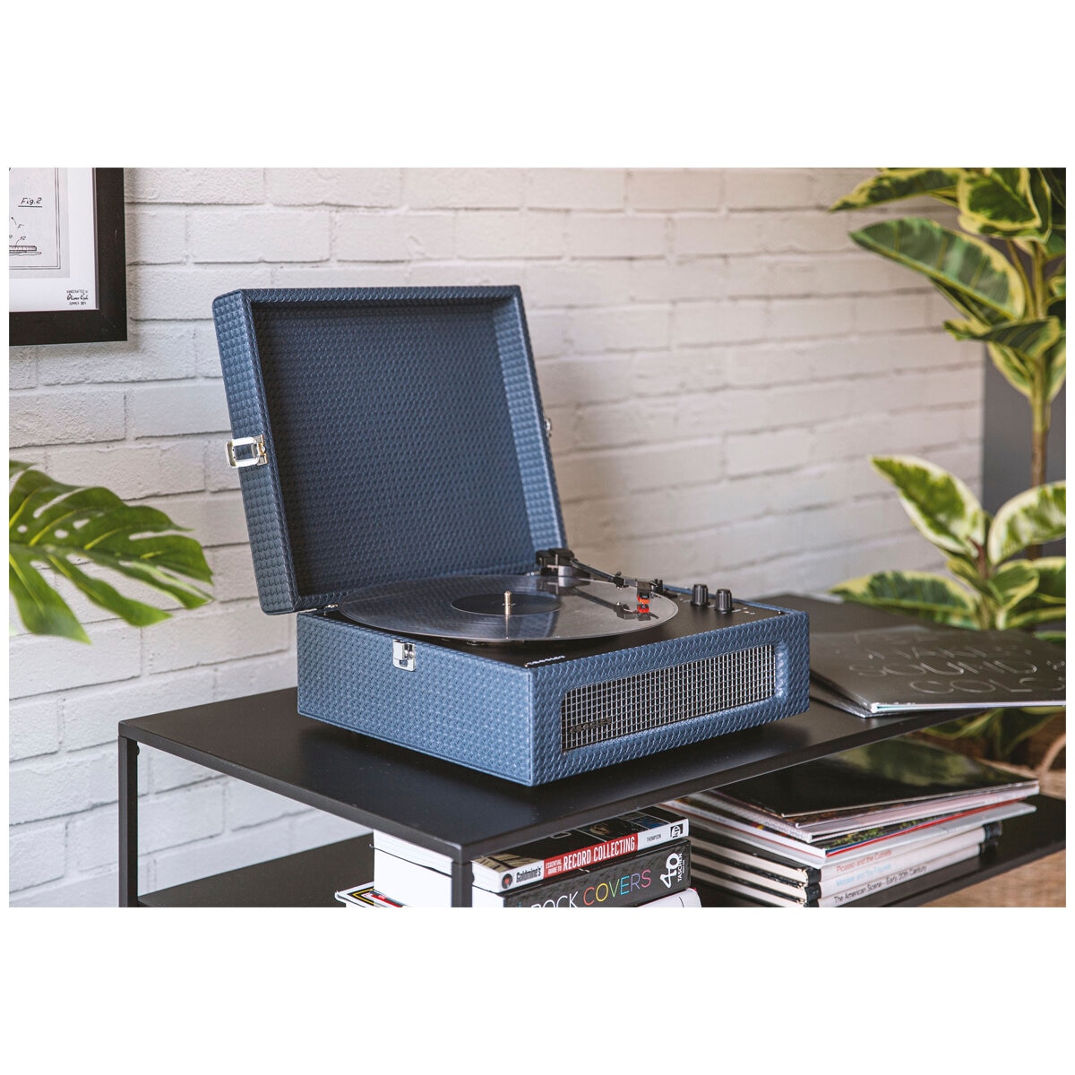 Crosley Voyager Bluetooth Portable Turntable Navy