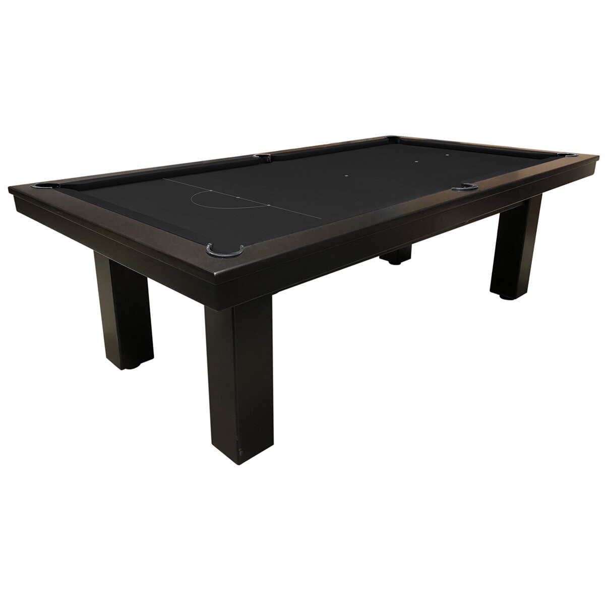 All Table Sports Regent Rise 8ft Pool Table Black Wood   135668252049438 