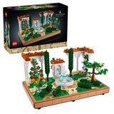 LEGO Icons Fountain Garden Home and Office Decor, Building Set for Adults 10359