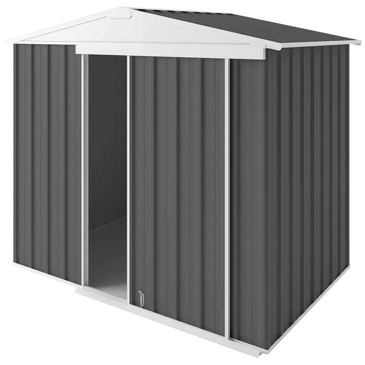 narrow slider garden shed 3.00m w x 0.78m d x 1.95m h