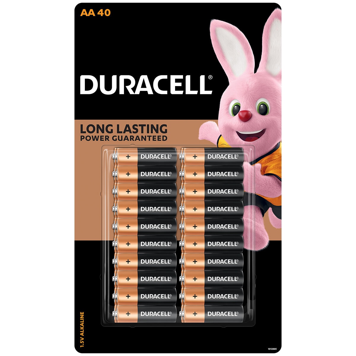 Duracell AA Alkaline Batteries, 40 Count