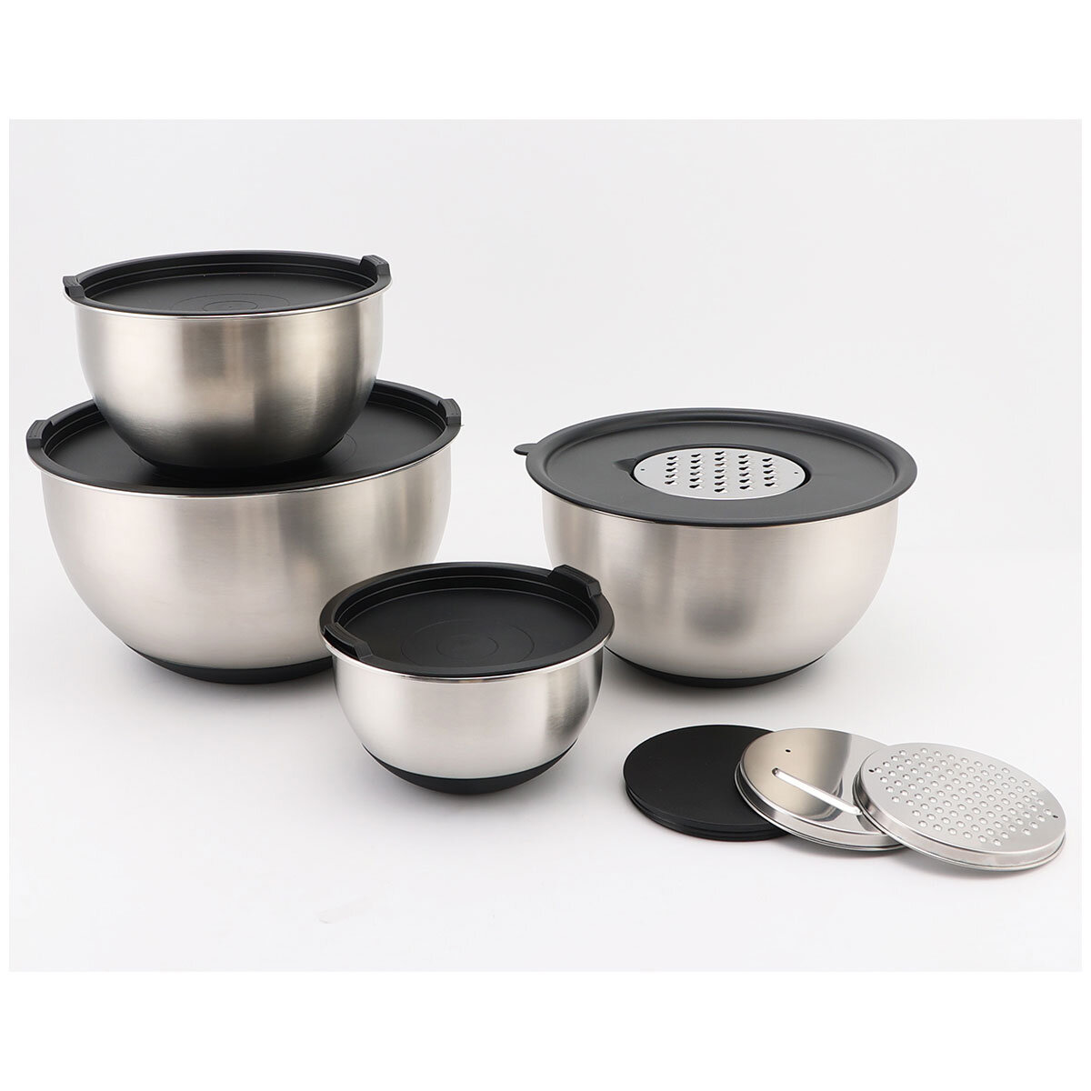 MIU Mixing Bowls 4 Piece Set With 3 Graters