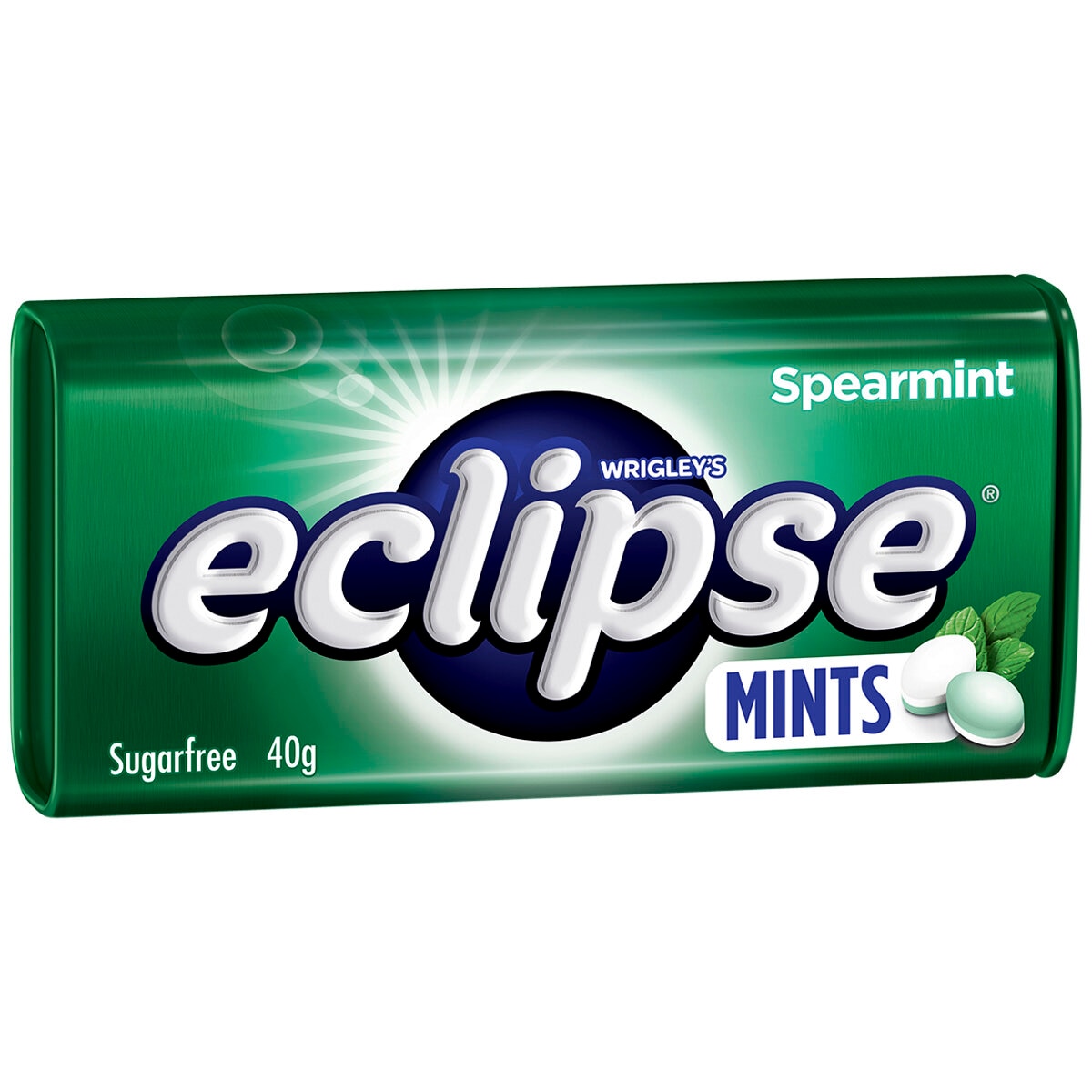 Wrigley's Eclipse Sugarfree Spearmint Mints 12 x 40g