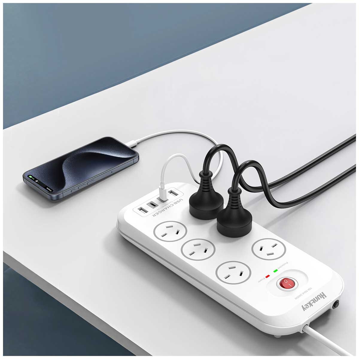 Huntkey Powerboard 6 Way SAC607C Huntkey Powerboard 6 Way SAC607C