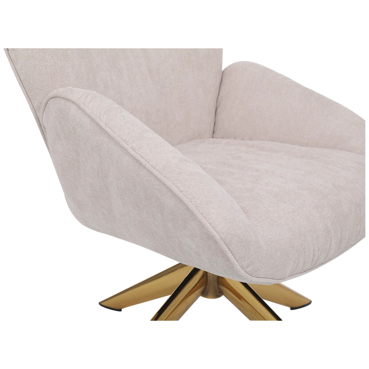 Onex SaSa Swivel Armchair Ivory