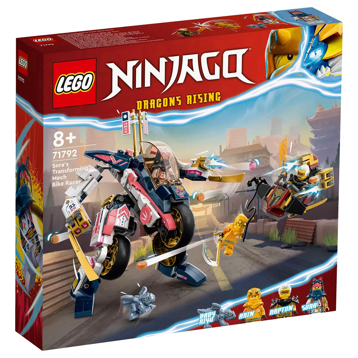 LEGO Ninjago Sora's Transforming Mech Bike Racer 71792