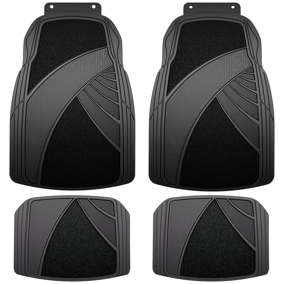 ARMOR ALL carpet rubber car mat 4 pc