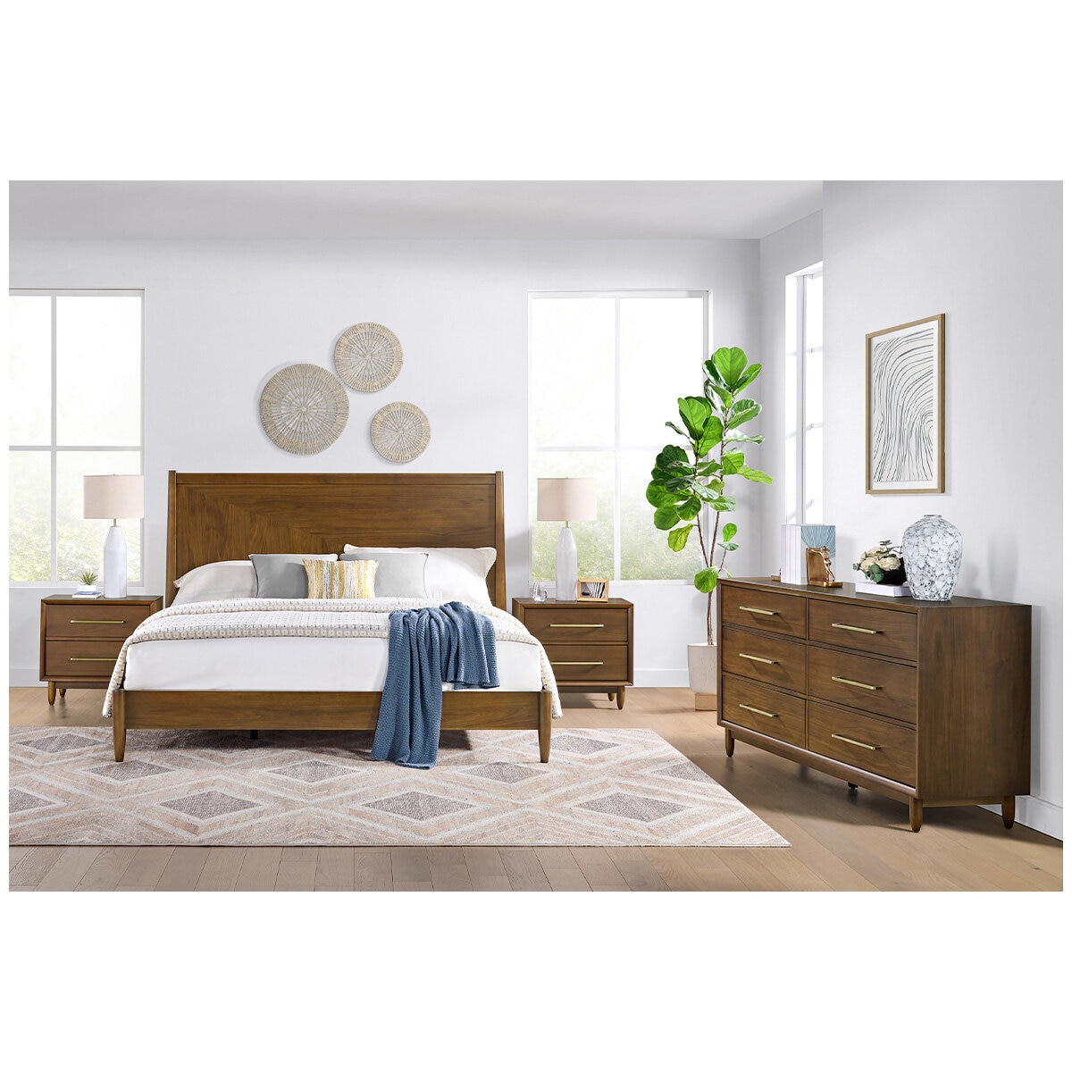 Northbridge Bed and Nightstand