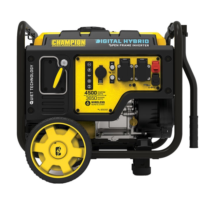 Champion Inverter Generator 4500W Open Frame - 500573-AU Champion Inverter Generator 4500W Open Frame - 500573-AU