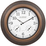 La Crosse Metal Wall Clock