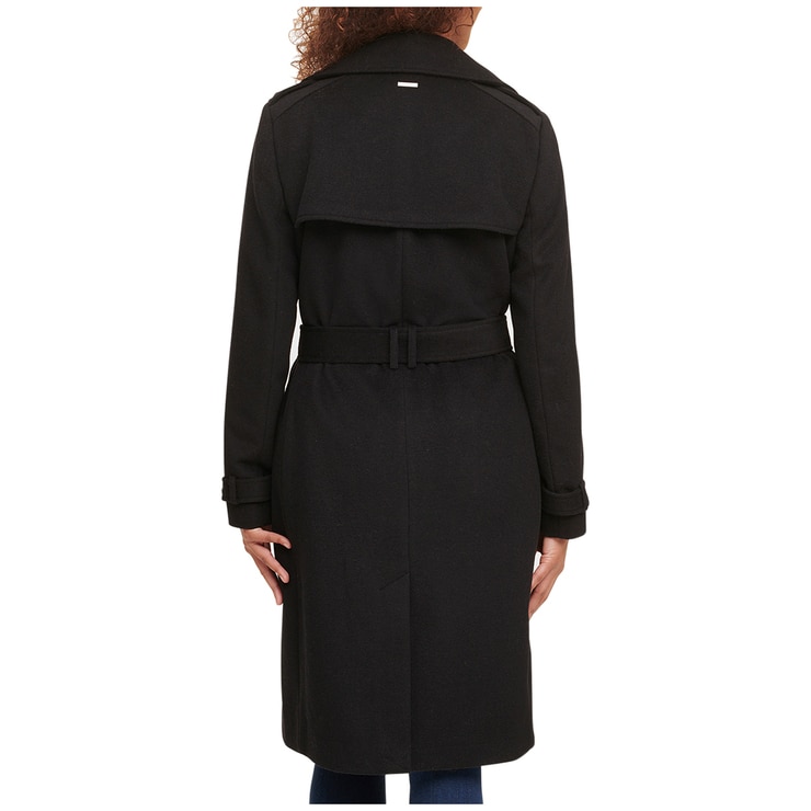 DKNY Women's Wool Coat Black | Costco Australia