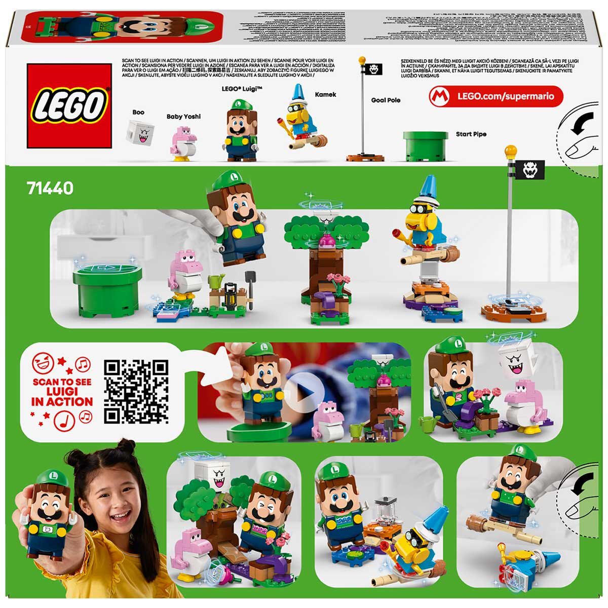 LEGO Super Mario Adventures with Interactive LEGO Luigi 71440