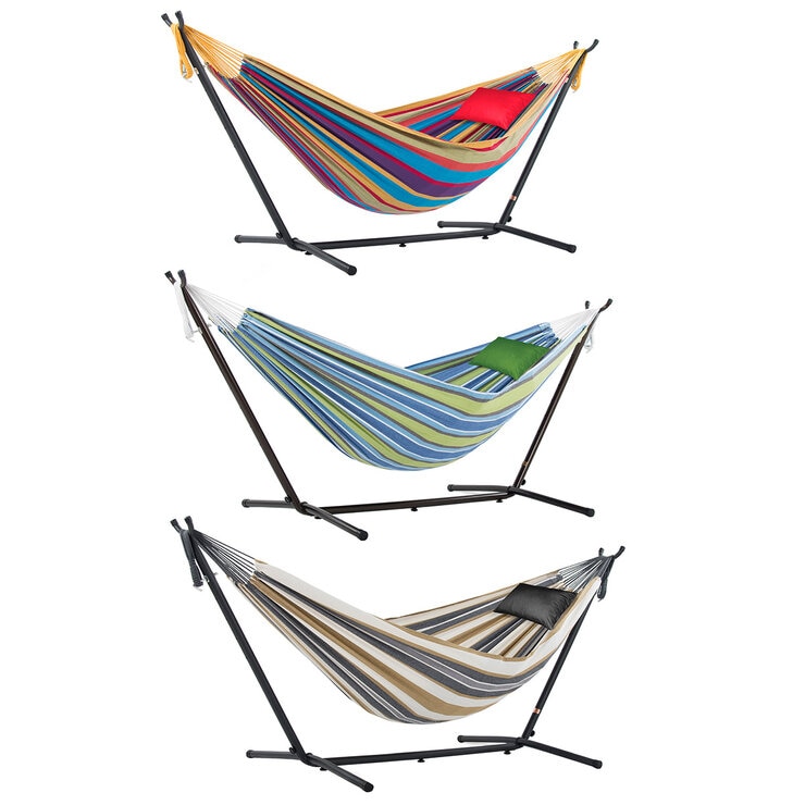 Vivere 2.7M Cotton Hammock Bundle Tropic Vivere 2.7M Cotton Hammock Bundle Tropic