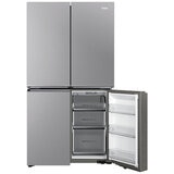 Haier 623L Quad Door Refrigerator Satina Silver HRF680YS