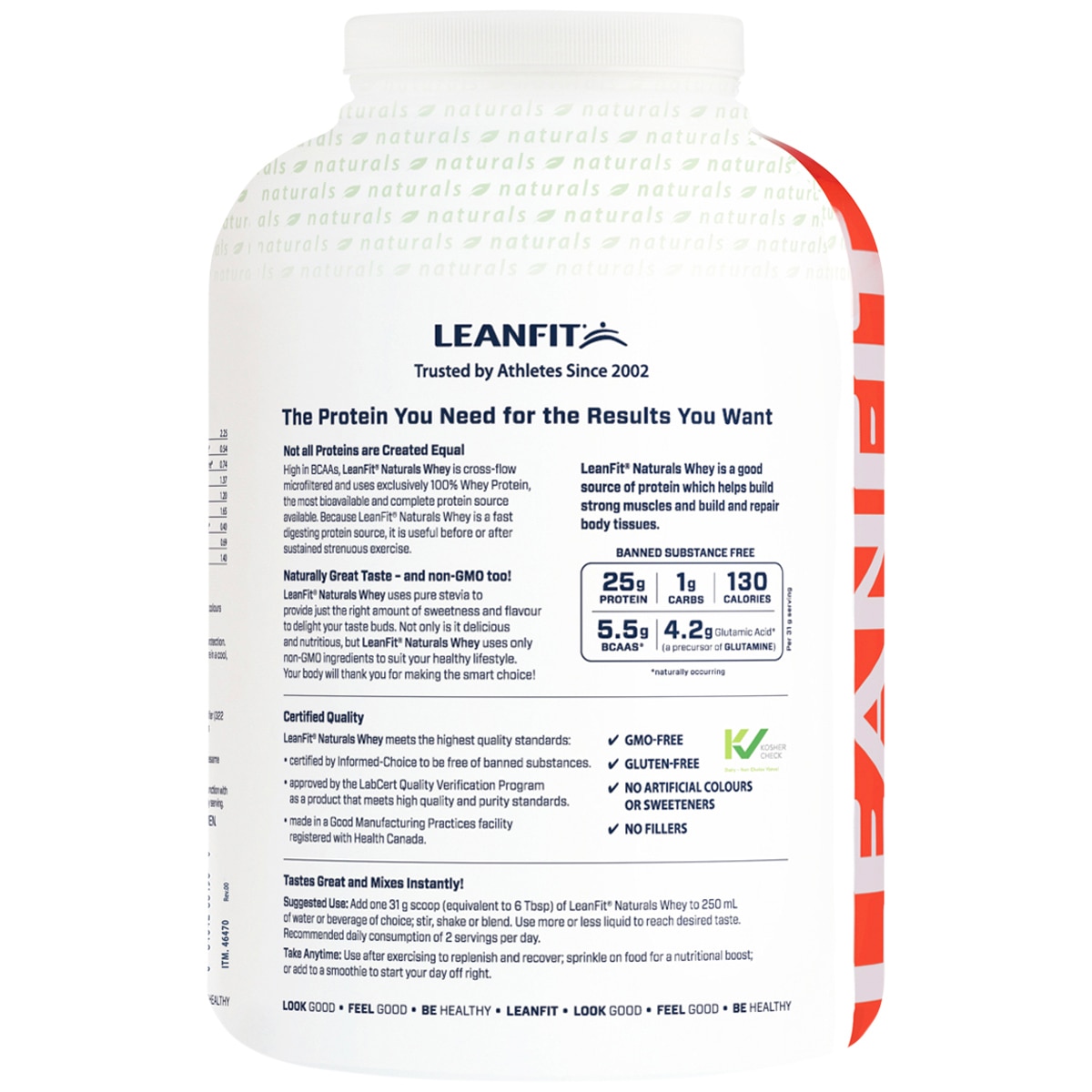 Leanfit Natural Whey Vanilla