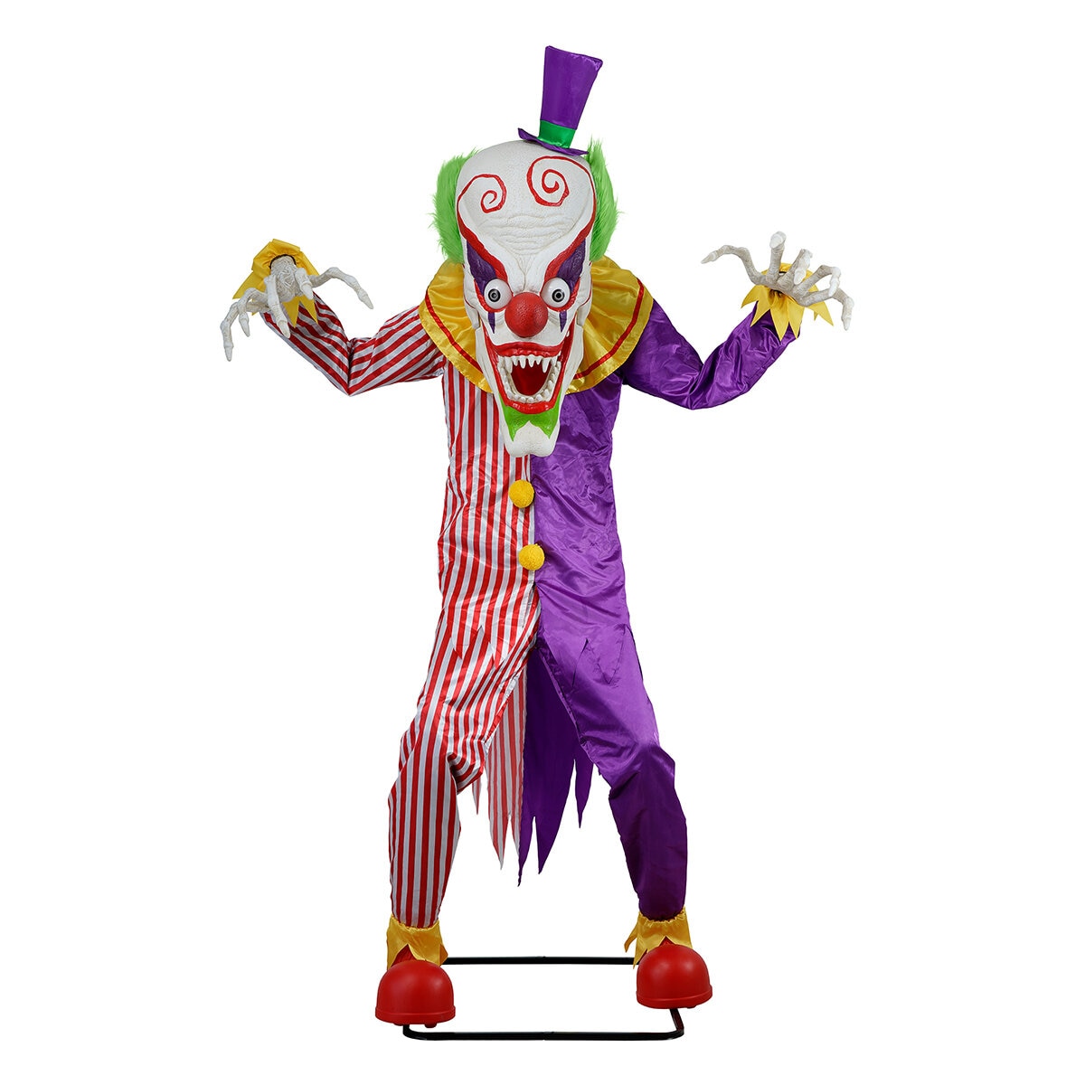 270cm Oversized Animated Clown Halloween Decoration | Cos...