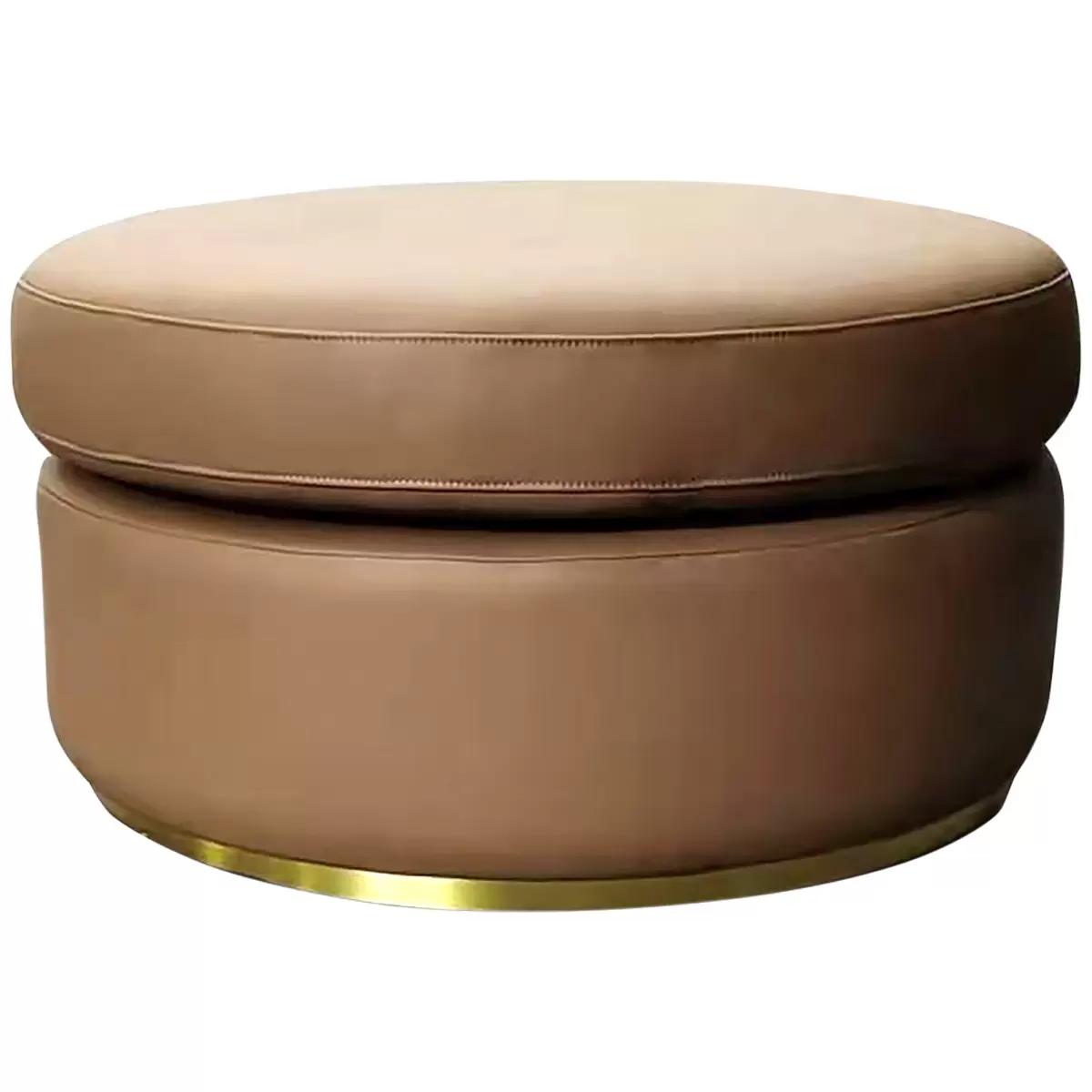 Moran Arcadia Round Ottoman 