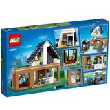 lego city family house and electric car 603