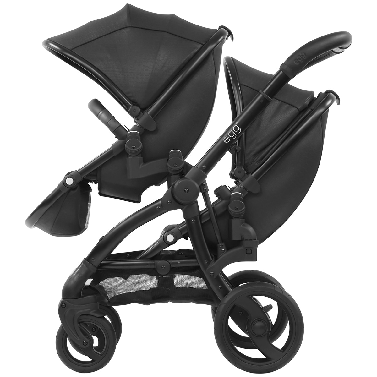 egg pram espresso black