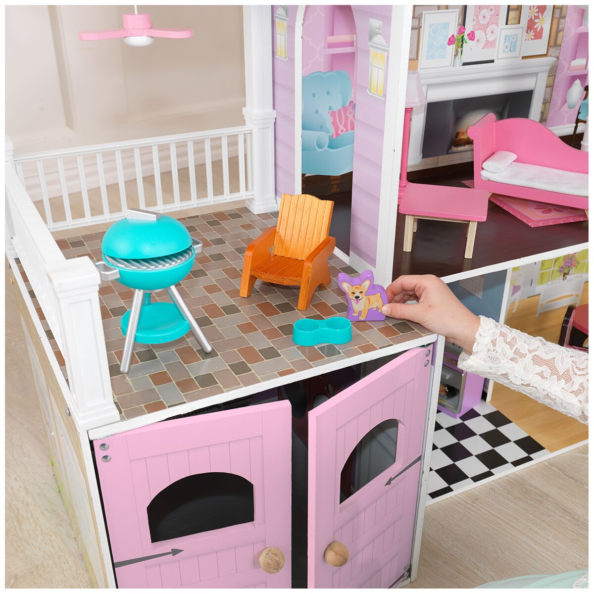 kidkraft barbie house costco