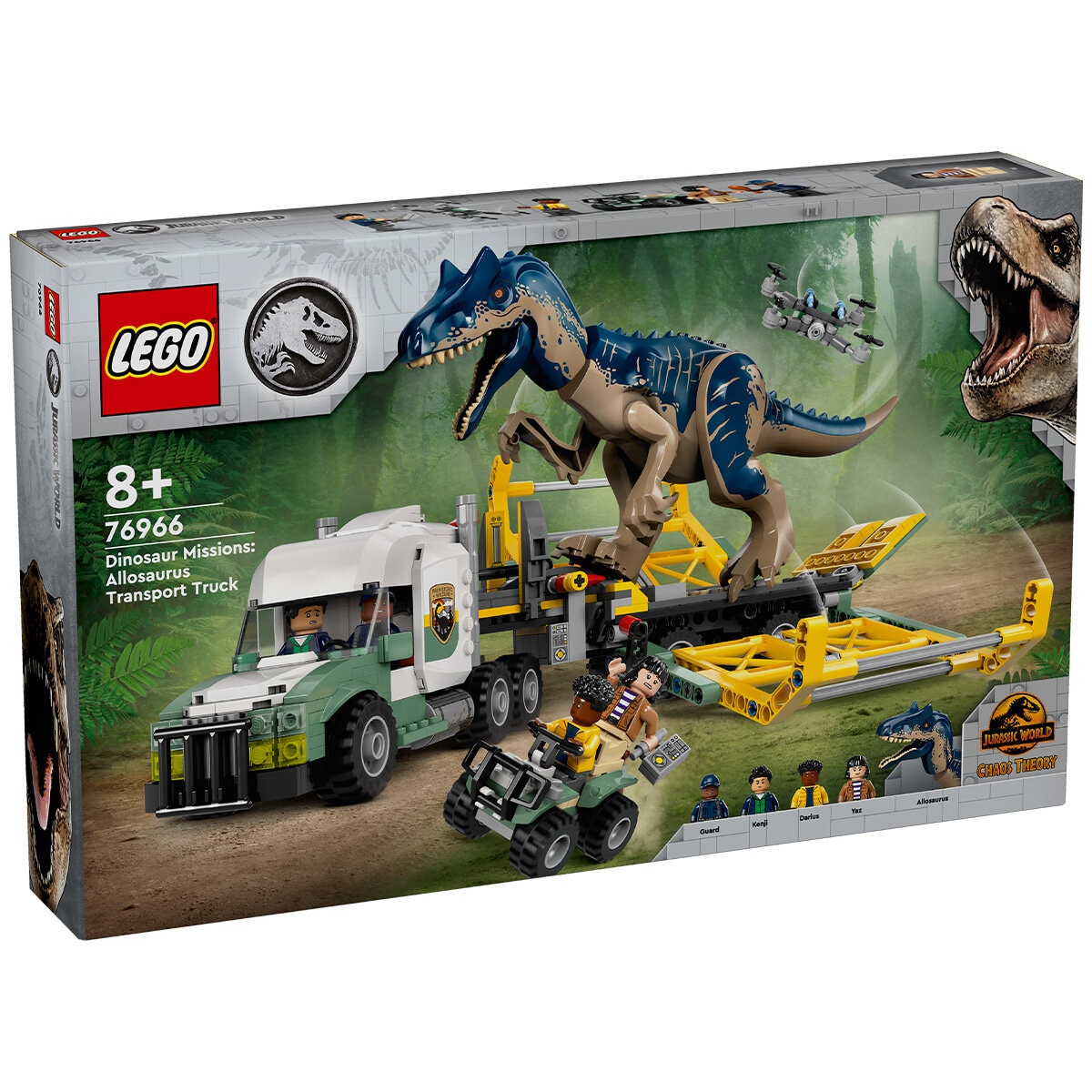 LEGO Jurassic World Dinosaur Missions Allosaurus Transport Truck 76966