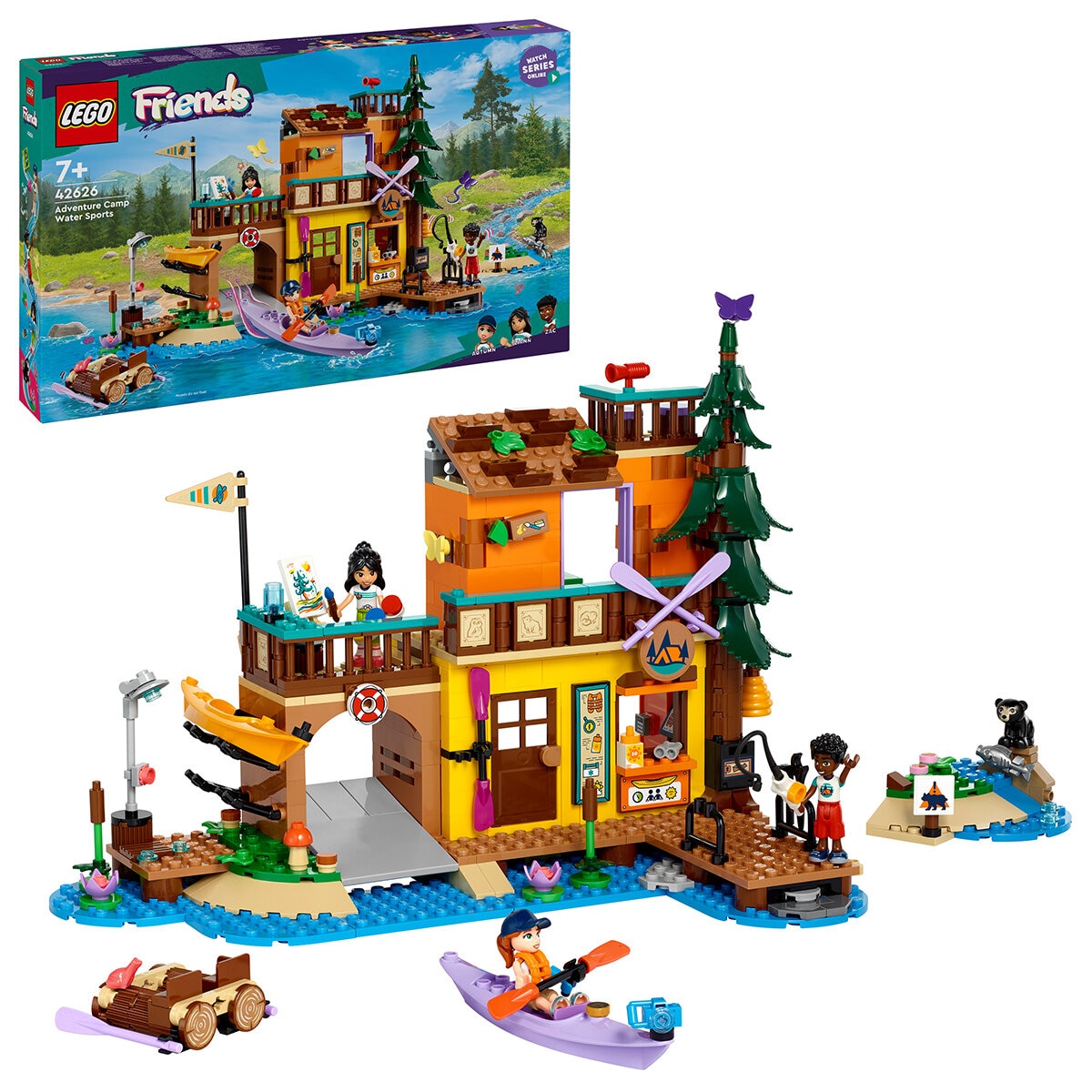 lego friends adventure camp water sports 42