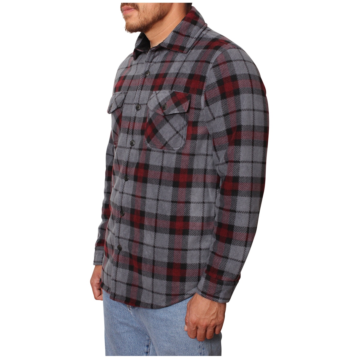 Freedom Foundry Men's Plush Shirt Jacket - Castlerock