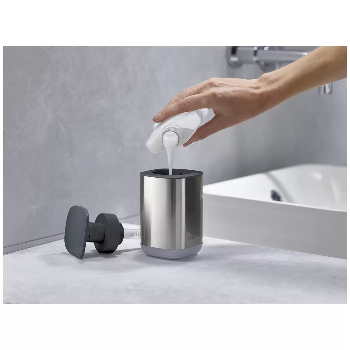 Joseph Joseph Sink Organisation 2 Piece Set With Soap Dispenser