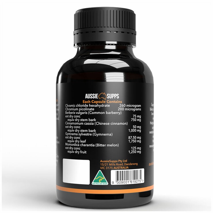 AussieSupps Sugar Shield 120 Capsules AussieSupps Sugar Shield 120 Capsules