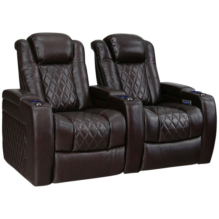 Valencia Home Theatre Tuscany Edition 2 Seater Dark Chocolate Valencia Home Theatre Tuscany Edition 2 Seater Dark Chocolate