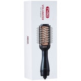 Tymo Hot Air Brush Ionic Hair Dryer and Volumiser Black and Champaign Gold HC300