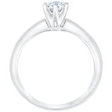 18KT White Gold 0.50CTW Round Diamond Solitaire Ring