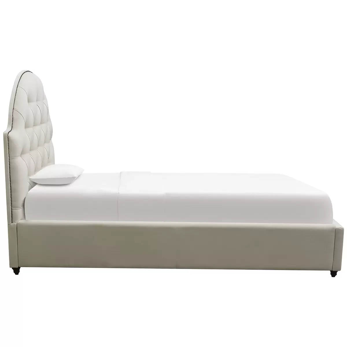 Moran Princess King Single Bed Head with Encasement and Slatted Base 