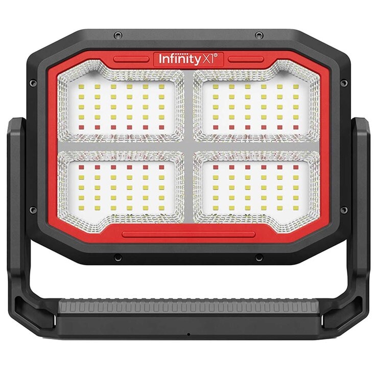 Dual Powered Solar Work Light 3000 Lumen