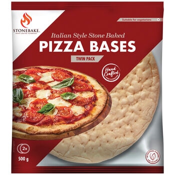 Stonebake Italian Style Pizza Base 2 x 500g