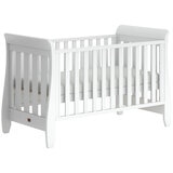 Boori Waratah Sleigh Jasmine Cot Bed White