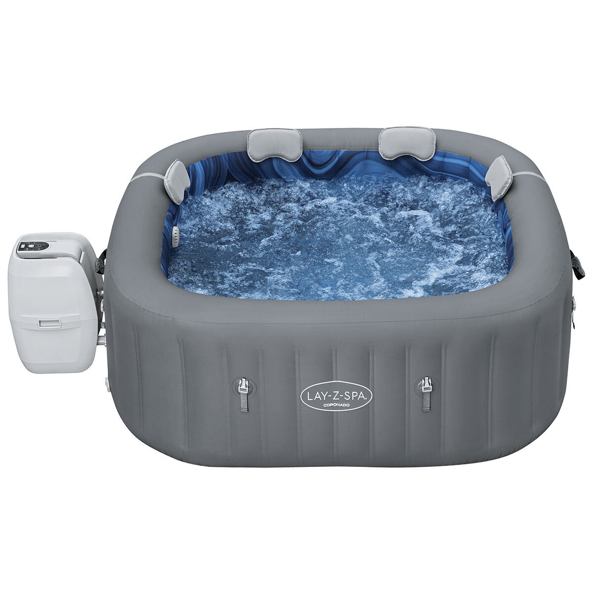 SaluSpa Coronado EnergySense Square Spa With Smart AirJet