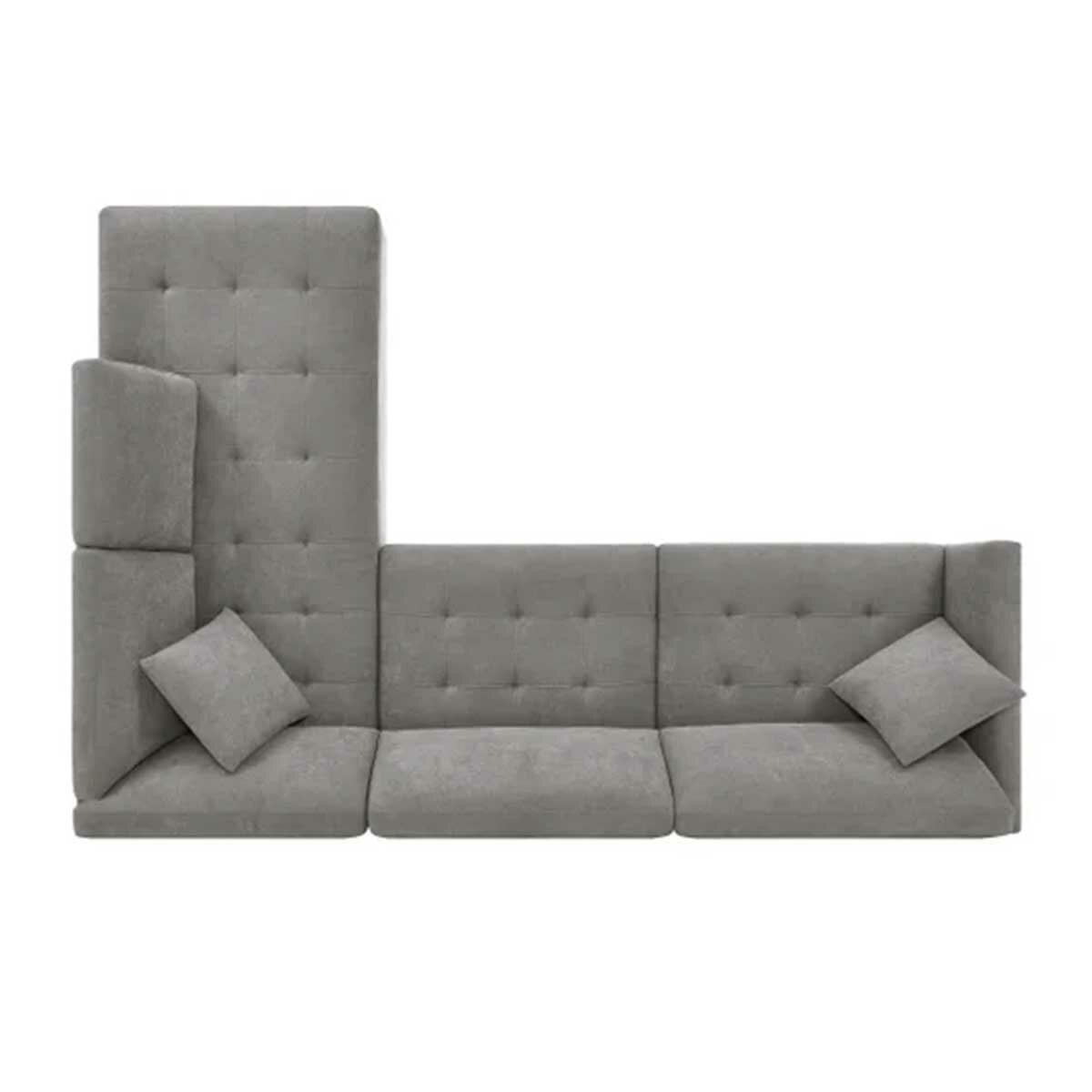Thomasville Miles Fabric Sectional with Power Footrest Thomasville Miles Fabric Sectional with Power Footrest