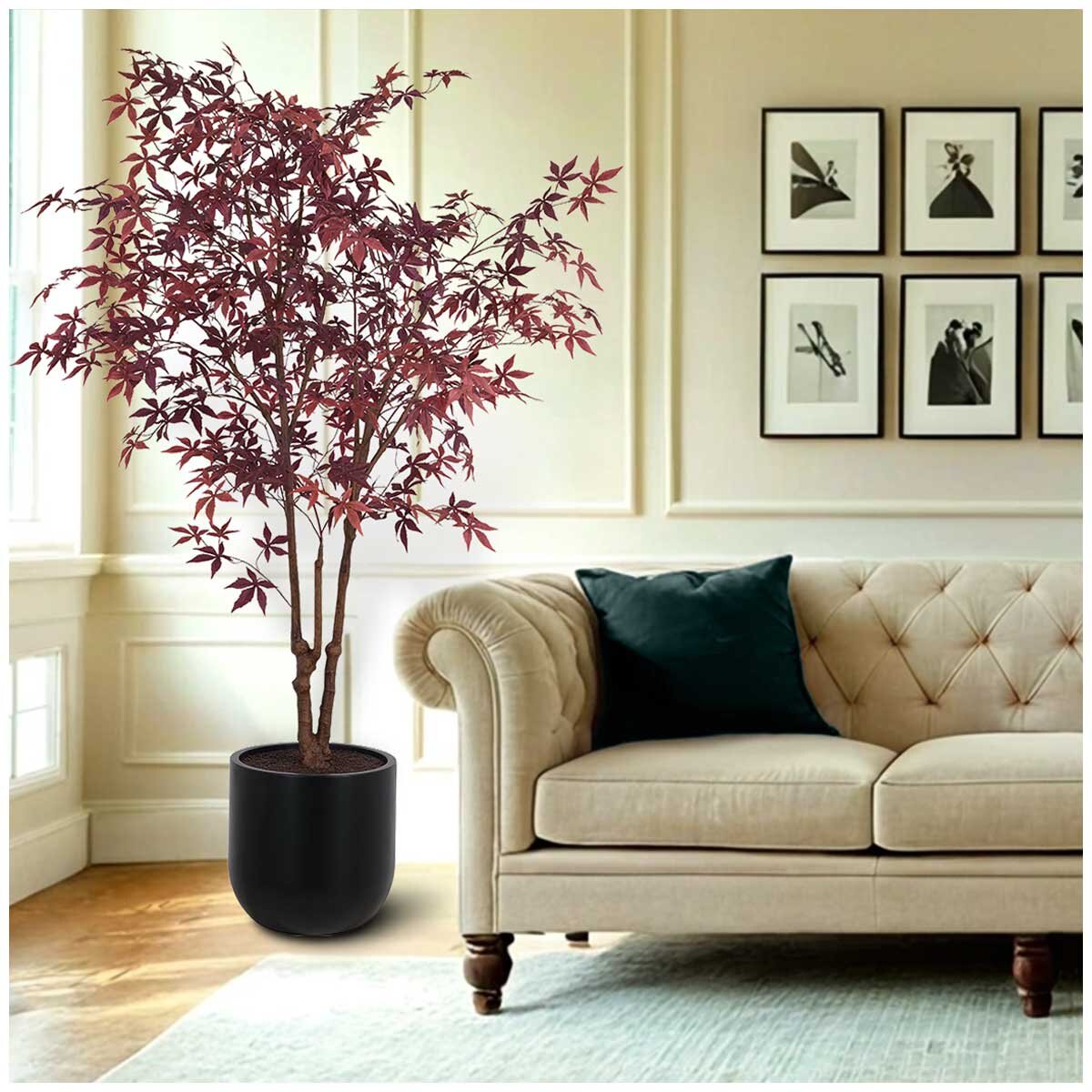 CG Hunter 1.9 Metre Faux Japanese Red Maple Tree