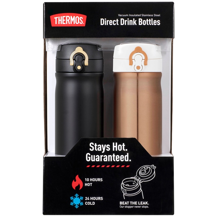 Thermos 470ml Vacuum Insulated Directdrink Bottle 2 Pack Costco