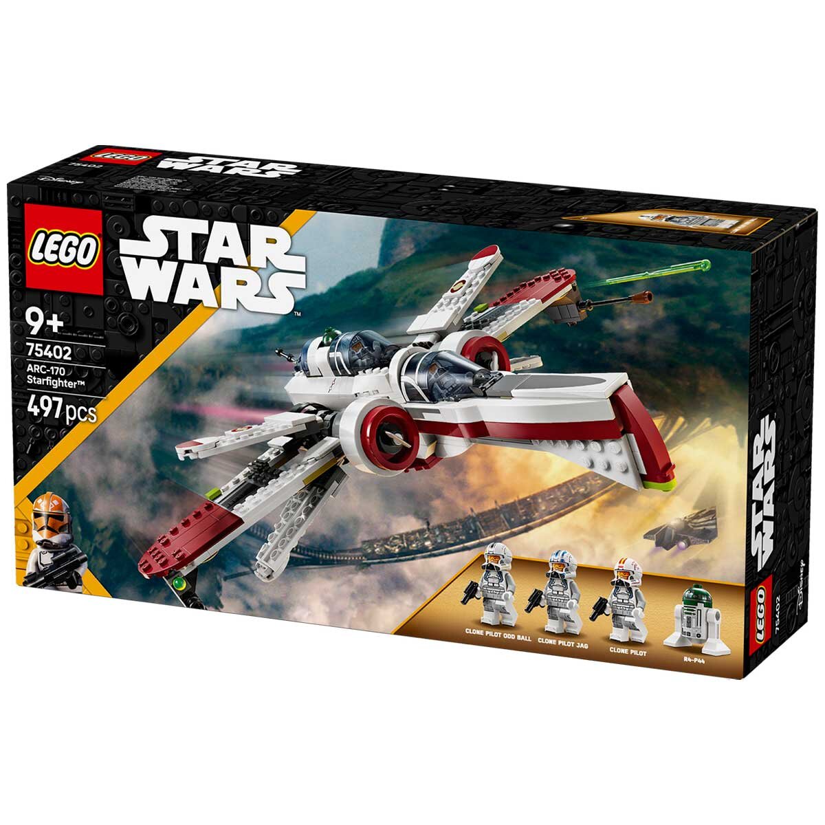 LEGO Star Wars ARC-170 Starfighter Building Toy for Kids 75402