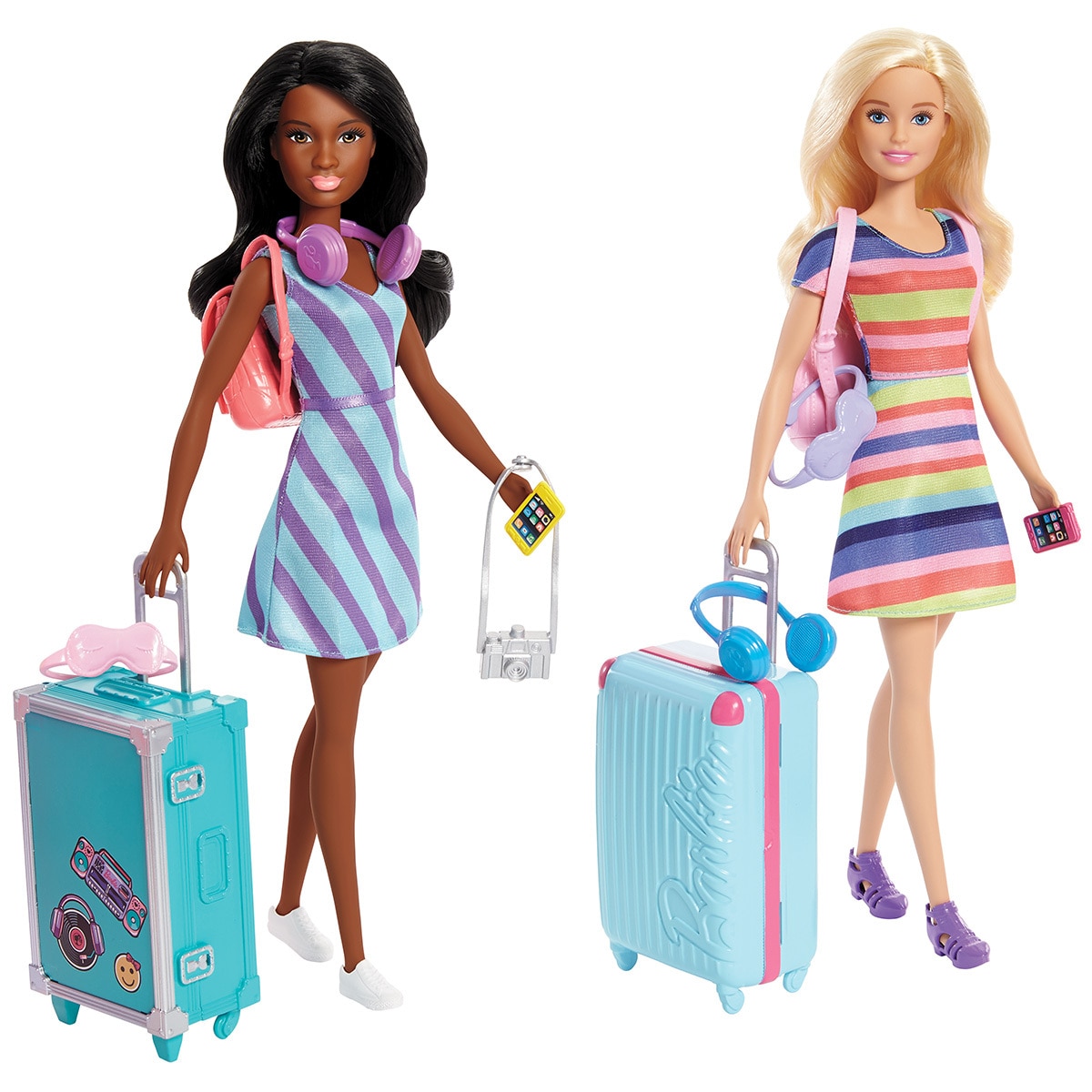 travel barbie doll