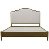 Moran Riviera King Bed, Cream Fabric