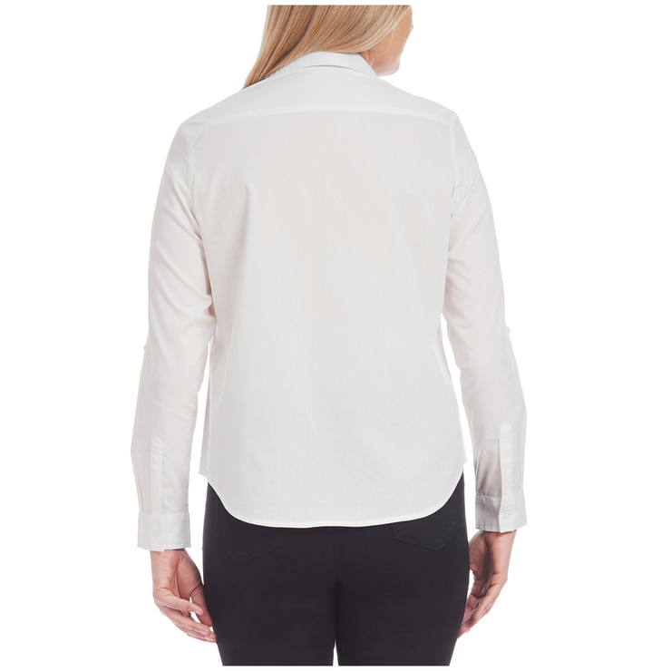 Jachs Girlfriend Women's Cotton Shirt White | Costco Australia