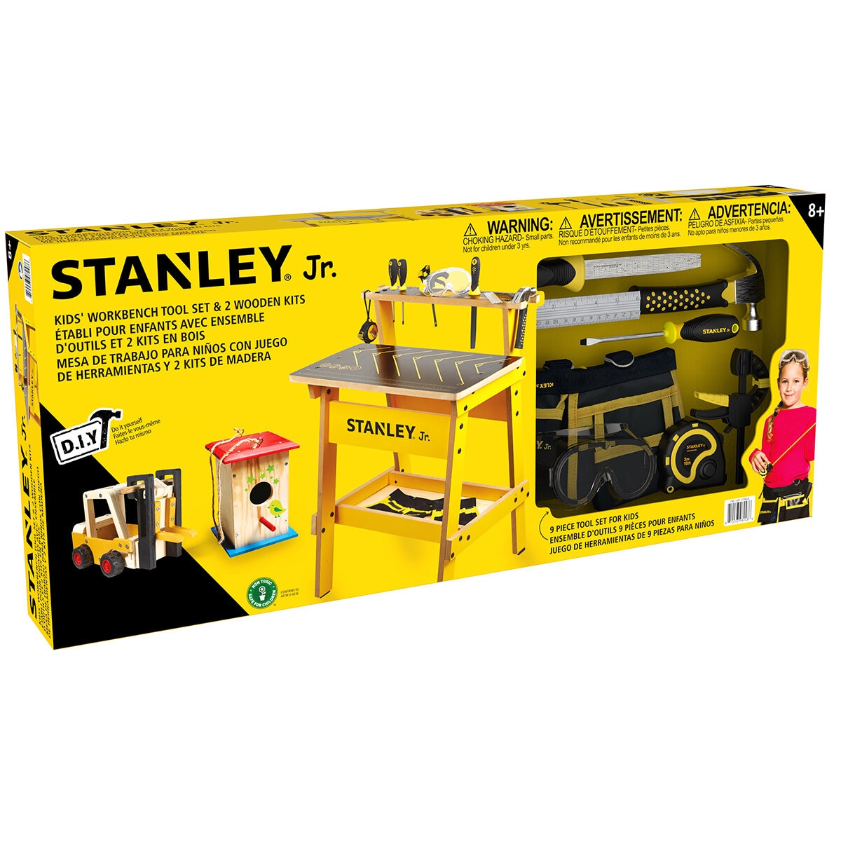 STANLEY Jr Kids Workbench With Wood Kits Costco Australia