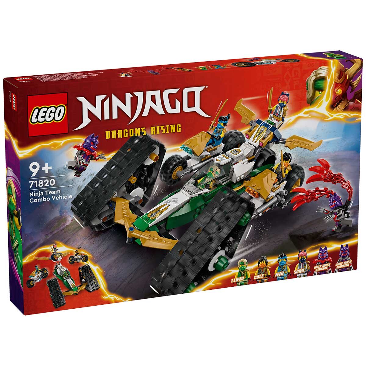 LEGO NINJAGO Ninja Team Combo Vehicle 71820