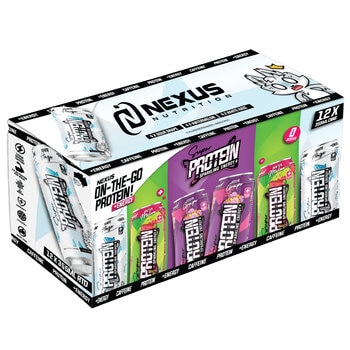 Nexus Super Protein + Sparkling Energy Drink 12 x 355ml